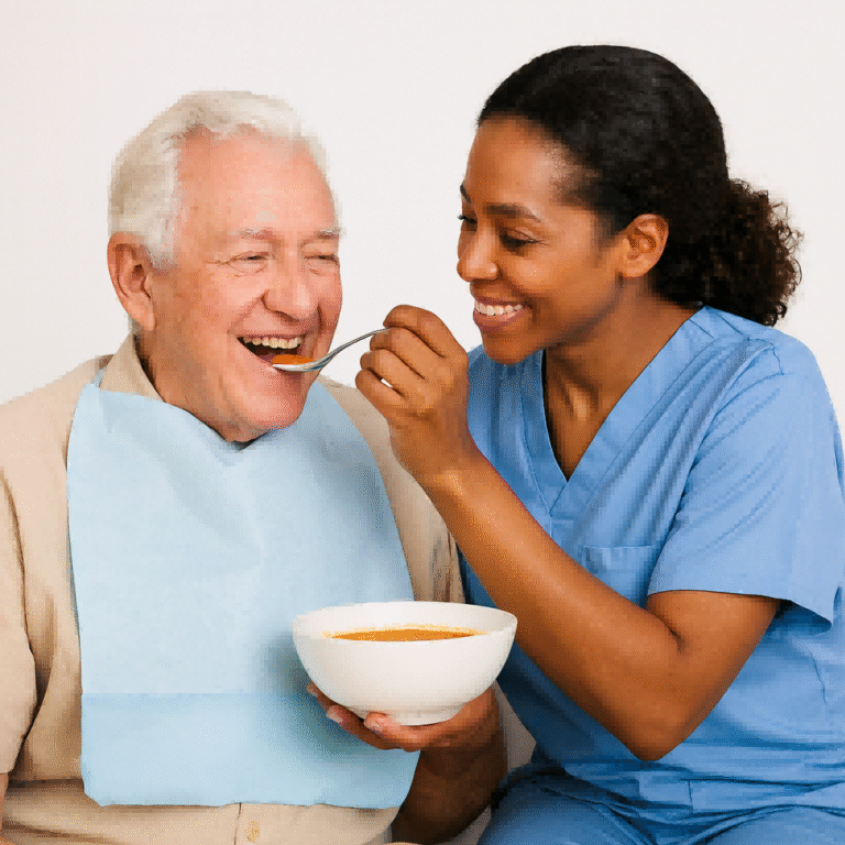 disposable bibs for elderly