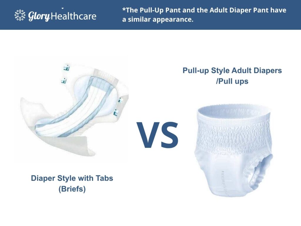pull up vs adult diaper brief